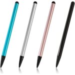 Pack de 4 stylets universels capacitifs pour �cran tactilestylets pour toutes les tablettesstylet pour ...