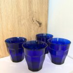 Pack de 4 verres - bleu marine