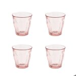 Pack de 4 verres picardie rose ? duralex