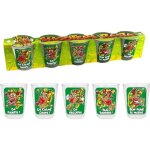 Verre shooter - rasta - pack de 5 - verre - compatible lave - vaisselle - pour adultes