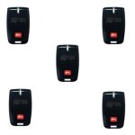 Pack de 5 tlcommandes bft mitto b rcb 02 pour portail