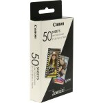 Papier dimpression canon pack 50 feuilles de papier photo canon zink pour zoemini