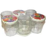 Pack 6 confituriers avec couvercle - 324 ml Pack 6 confituriers avec couvercle - 324 ml
