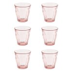 Pack de 6 verres picardie rose ? duralex