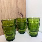 Pack de 6 verres - vert