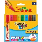Feutres de coloriage - bic - deoralo - pointe extra - large - encre lavable - multicolore