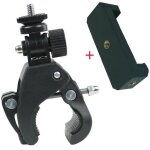 Pack accessoires photosupport adaptateur de tr�pied de fixation de guidon de v�lo moto pour gopro hero ...