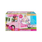 Accessoires tv - barbie - camping car - 60 pices - rose - pour enfants  partir de 3 ans