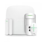 Ajax pack alarme ajax hub 2 plus avec détecteur de mouvement caméra présence télécommande - blanc Ajax pack alarme ajax hub 2 plus avec détecteur de mouvement caméra présence télécommande - blanc