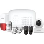 Pack alarme connect daewoo sa602 - centrale dalarme avec sirne et batterie de sauvegarde
