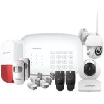 Pack alarme connect daewoo sa603 - centrale dalarme avec sirne 95db batterie de sauvegarde - tlcommandes ...