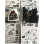 Pack amplificateur 341056 3 sorties 35db + alimentation 12v 360008 elap hdme