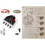 Pack amplificateur distributeur tnt réglable 40 db 1 entrée?4 sorties tv (elap) + adaptateur d?alimentation ... Pack amplificateur distributeur tnt réglable 40 db 1 entrée?4 sorties tv (elap) + adaptateur d?alimentation ...