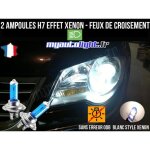 Pack ampoules h7 blanc xenon feux croisement - code pour volkswagen touran 2
