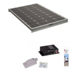 Pack antarion panneau solaire 160w camping car + kit de pose solaire avec rgulateur de charge mppt
