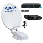 Pack antarion parabole satellite automatique connect 65cm + positionneur + sirius 3 rcepteur tv sa