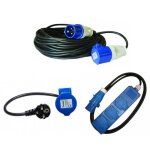 Pack antarion rallonge electrique 15m prise p17 + adaptateur femelle p17 230v + haba rallonge multip