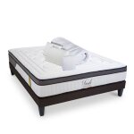 Pack anti punaise tivoli 140x200 cm matelas mousse + sommier bois + accessoires Pack anti punaise tivoli 140x200 cm matelas mousse + sommier bois + accessoires