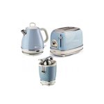 Pack ariete bouilloire �lectrique 1l + grille - pain acier + presse - agrumes �lectrique bleu vintage ...