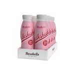 Boissons protines - barebells - pack de barebells milkshake (8x330 ml) - saveur fraise