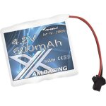 Pack de batterie (nimh) 4. 8 v 700 mah amewi 28888 stick prise femelle micro voiture