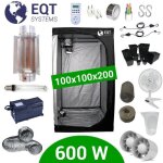 Pack box 600w cooltube 100x100 - black box 2 + supacrop
