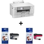 Pack brother : imprimante monofonction - hlj6010dwre1 - jet dencre - a3 - couleur - wi - fi + cartouches ...