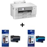 Pack brother : imprimante monofonction - hlj6010dwre1 - jet dencre - a3 - couleur - wi - fi + cartouches ...