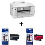 Pack brother : imprimante monofonction - hlj6010dwre1 - jet dencre - a3 - couleur - wi - fi + cartouches ...
