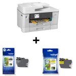Pack brother : imprimante multifonction - business smart - jet dencre - a3 - couleur wi - fi + cartouches ...