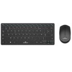 Pack clavier souris - bluestork - pack mini - sans fil - compact - noir