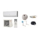 Pack climatisation - atlantic - asyg 9 llce - 2. 5 kw - kit pose 3 m - mise en service incluse