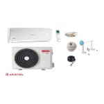 Climatiseur split - ariston - alys r32 35 mud0 - 3500w - wifi - 10m kit inclus