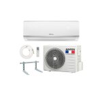 Pack climatiseur reversible airton - a poser soi - meme - 3500w - readyclim 4m - support mural