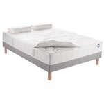Pack surmatelas mémoire de forme 140x190 et oreillers ergonomiques bultex Pack surmatelas mémoire de forme 140x190 et oreillers ergonomiques bultex