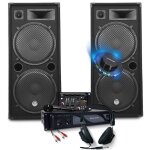 Pack complet de sonorisation 3000w damplification + enceintes 2x2000w table de mixage usb bluetooth casque ... Pack complet de sonorisation 3000w damplification + enceintes 2x2000w table de mixage usb bluetooth casque ...