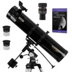 Pack complet t�lescope omegon 130 / 920 eq2 + zoom + guide d�butant + oculaires + vis�e