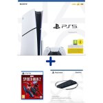 Pack console ps5 slim - Édition standard + marvels spider - man 2 + socle vertical Pack console ps5 slim - Édition standard + marvels spider - man 2 + socle vertical