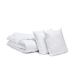 Pack anti - acariens couette chaude 240x260 cm et 2 oreillers moelleux 60x60cm - fabrication française ... Pack anti - acariens couette chaude 240x260 cm et 2 oreillers moelleux 60x60cm - fabrication française ...