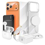 Pack daccessoires - mayaxess - iphone 17 pro - coque magsafe - batterie 5000mah - �couteurs bluetooth ...