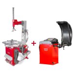 Pack d�monte - pneu bt100 3x400v et �quilibreuse de roues bb205 230v mw tools bt100 set2