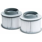Pack de deux filtres pour spa filtrantes de remplacement pour jacuzzi gonflable mspa