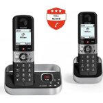 Pack duo - t�l�phones sans fil alcatel f890 voice duo avec blocage dappels premium ? r�pondeur int�gr� ...