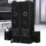 Pack enceinte home - cinma - evidence acoustics ea850 - bk - 5 enceintes 850w - bass reflex - mini strobe ...