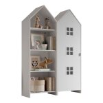 Pack - �tag�re enfant & armoire casami bruges 171cm blanc