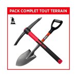 Pack extraction : pelle + piochon