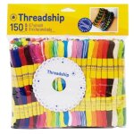 Pack de fils coton multi - brins - bracelet brsilien - dmc - 150 pcs - rose - enfant - 8 ans et plus ...