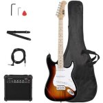 Pack guitare �lectrique avec ampli de 20 w housse sangle c�ble et m�diators