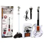 Pack guitare lectrique pour enfant + amplificateur et microphone