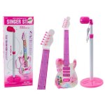 Pack guitare lectrique enfant - zestaw - rose vif - microphone inclus - crativit musicale - scuris ...